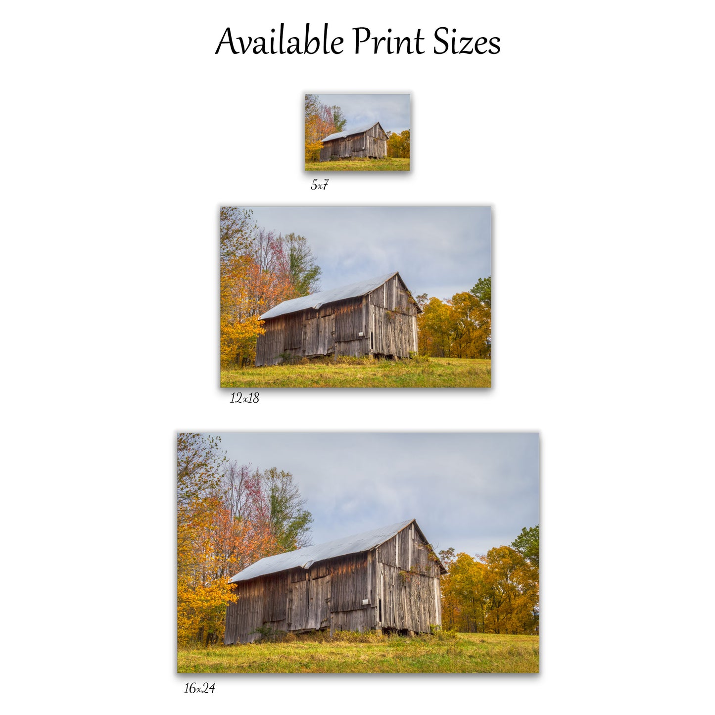 Chapel Ridge Barn Print