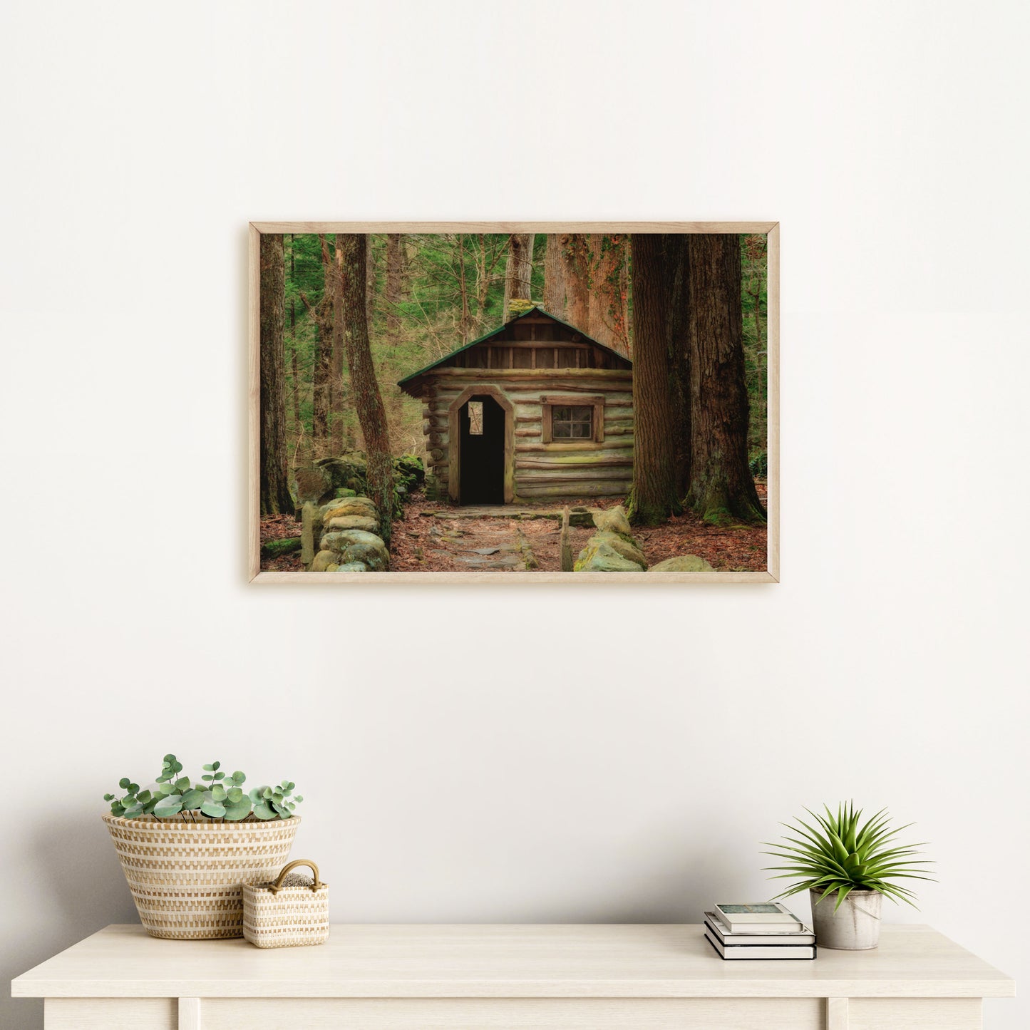 Fairy cottage photography wall art print