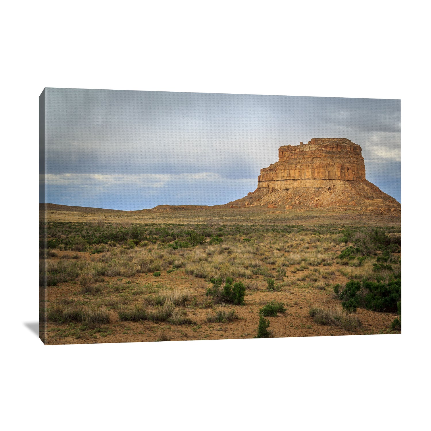 Fajada Butte at CChaco Culture National Park in New Mexico