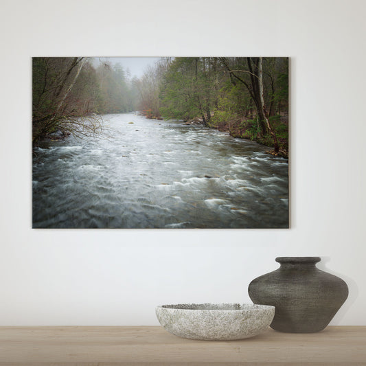 Feel the peace of the Smoky Mountains with this picture of the gentle Little River.