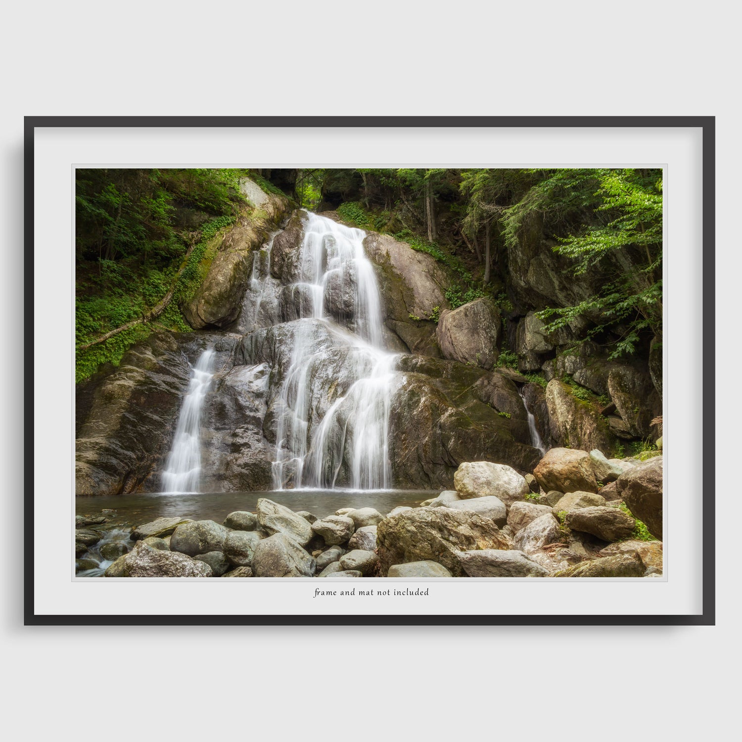 Experience the splendor of Vermont through this Nature Photography Print – a visual delight for any space.