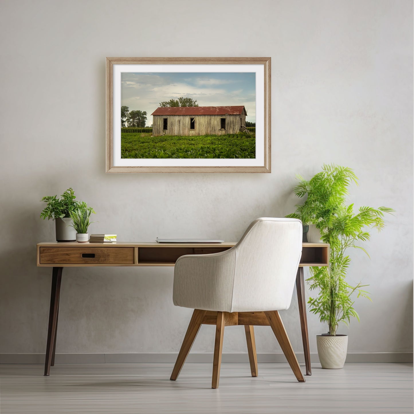 A Mississippi Delta photography print featuring a rustic sharecropper shack, offering a visual narrative of America's agricultural heritage.
