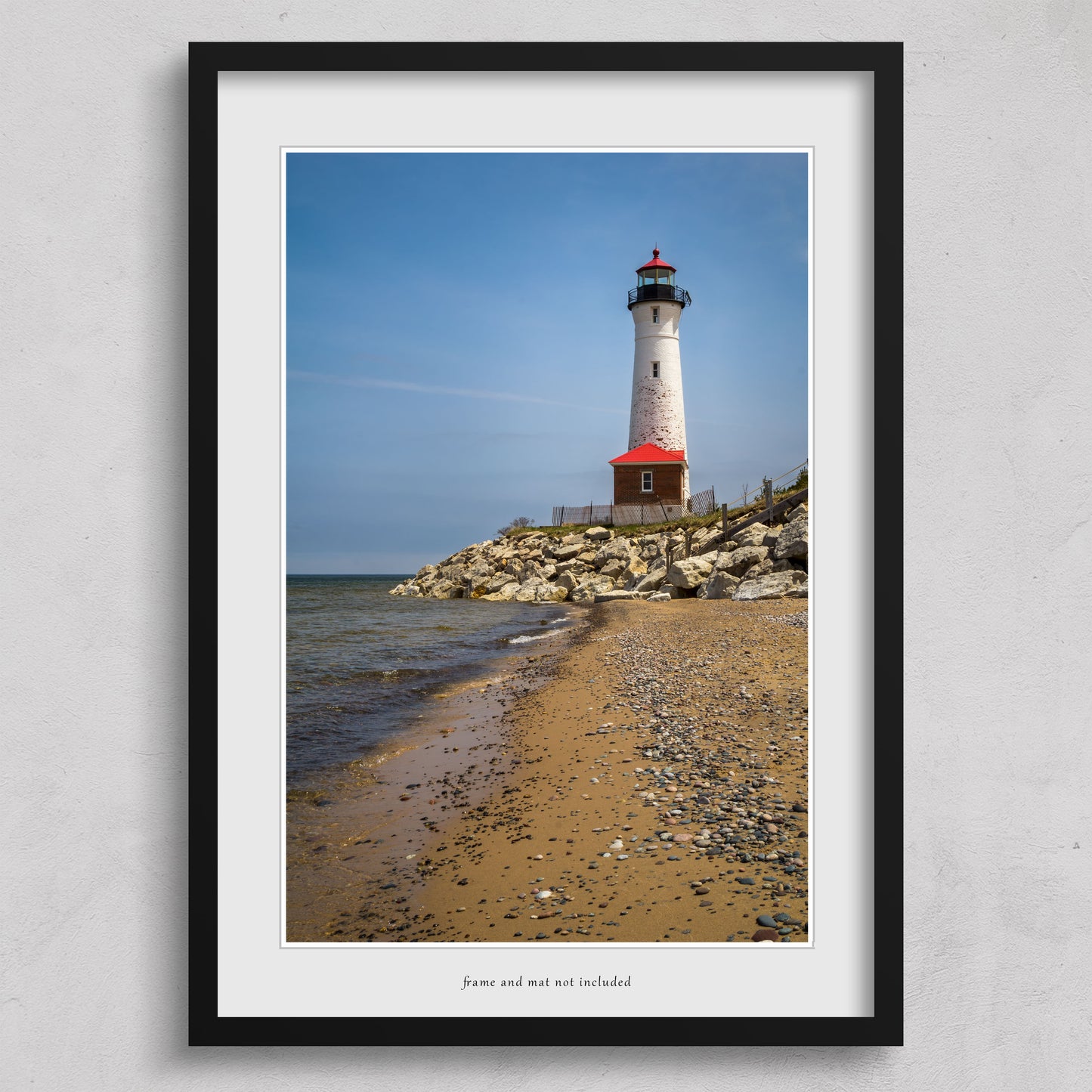 Crisp Point Lighthouse Print