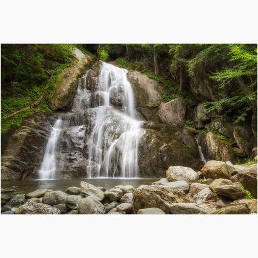 Elevate your space with this Waterfall Picture from Vermont – a true representation of nature's grandeur.