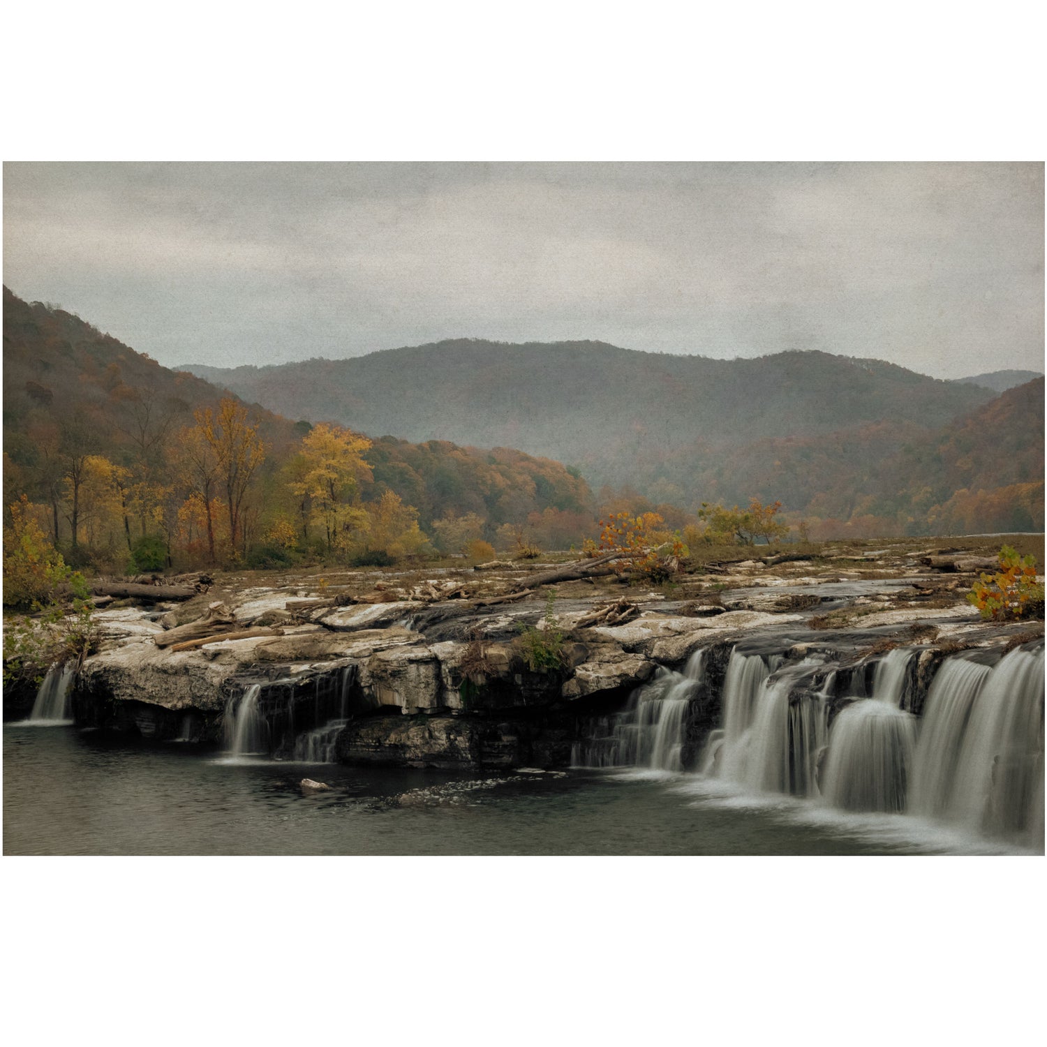 Sandstone Falls New River Gorge National Park West Virginia